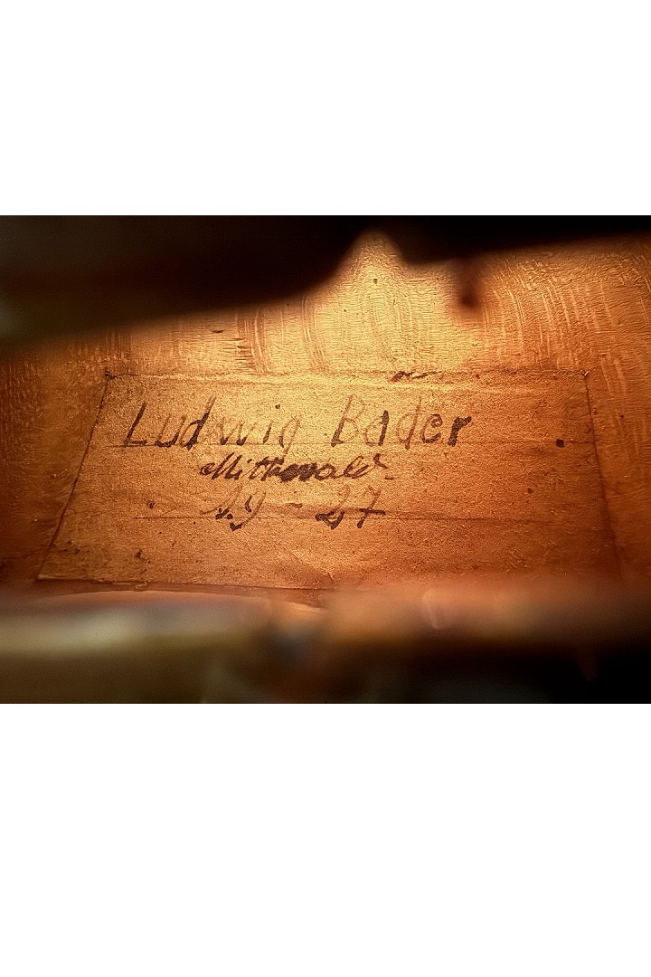 Bader Ludwig - Mittenwald Anno 1927 - G-873